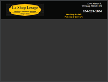 Tablet Screenshot of lashoplesage.com